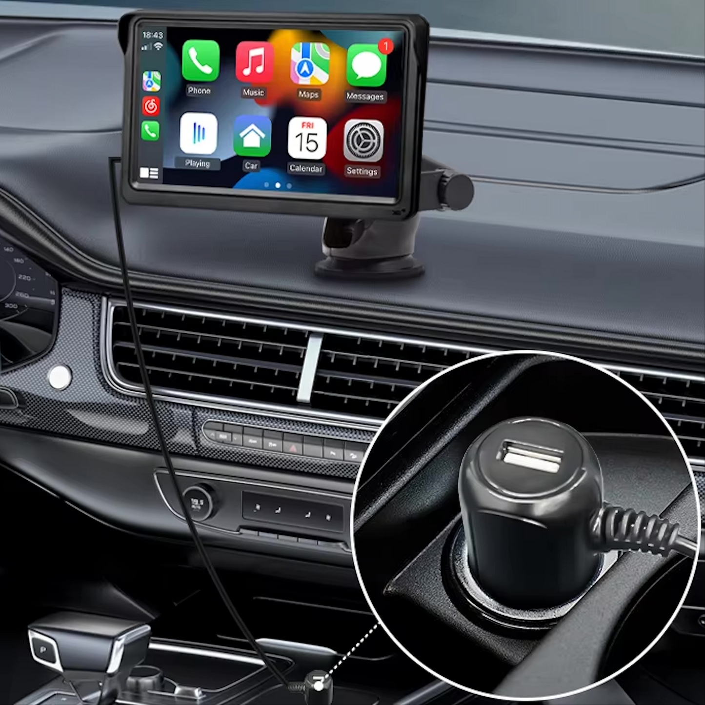 KarzPlay™ - Nos Carplay Sans Fil pour Toutes les Voitures